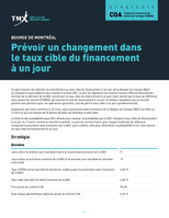 Prévoir un changement dans le taux cible du financement à un jour